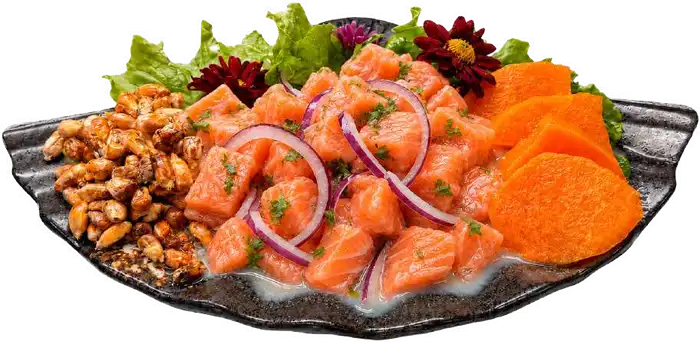 CEVICHE DE SALMÓN