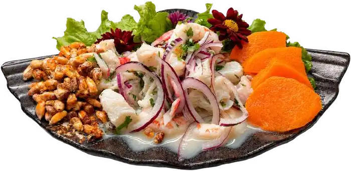 CEVICHE DE LENGUADO