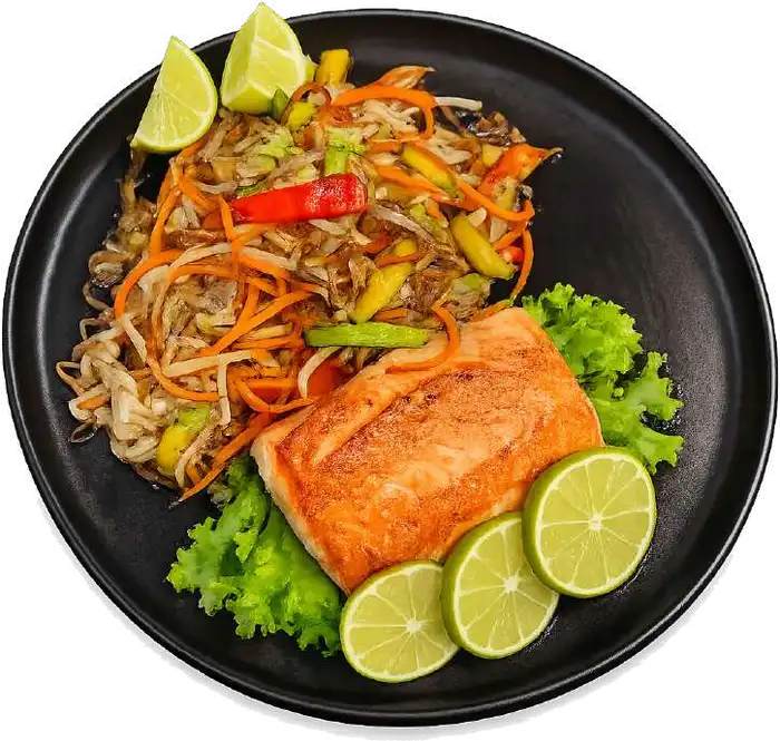 SALMÓN A LA PLANCHA